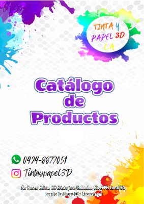 Catálogo Tinta y Papel 3D