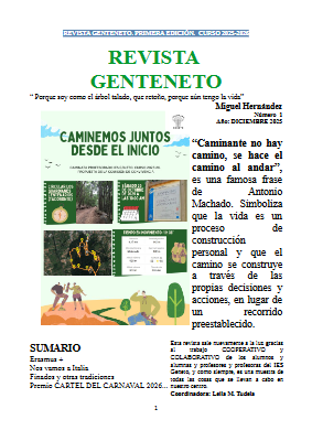 Revista Genteneto. Diciembre 2025