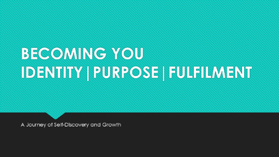 Discovering Your Purpose PPT