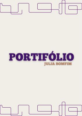 PORTIFOLIO - JULIA BOMFIM