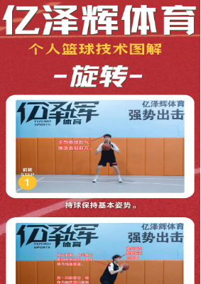 亿泽辉体育个人篮球技术图解