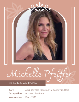 Michelle Pfeiffer Biography