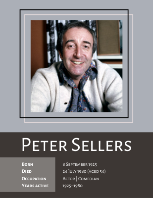 Biography Of Peter Sellers Assignment Point Hot Sex Picture