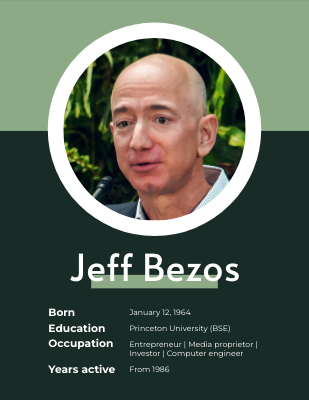 Jeff Bezos Biography
