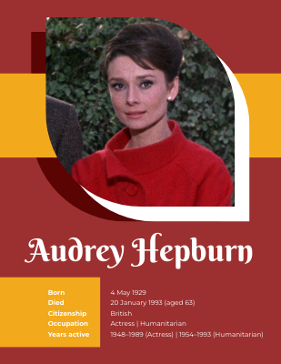 Audrey Hepburn Biography