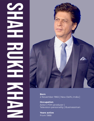 Shah Rukh Khan Biography