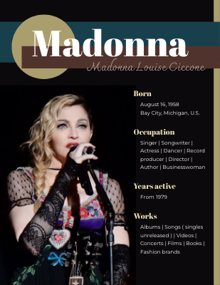 Madonna Biography