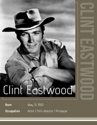 Clint Eastwood Biography