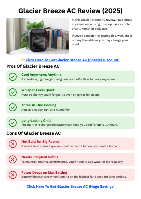 Glacier Breeze AC Review